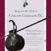 in Vorbereitung: Concert Castanets IX