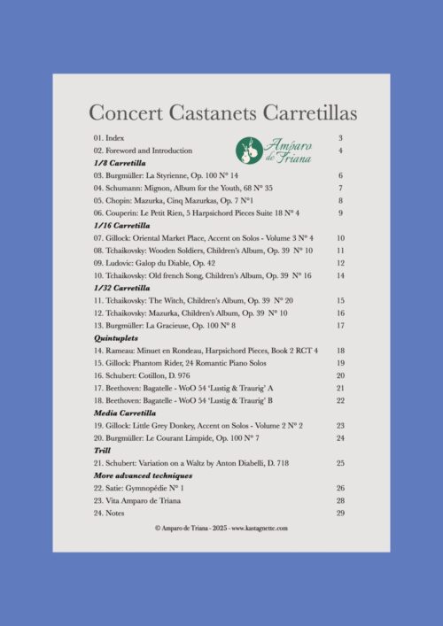 Bundle: Concert Castanets Exercises & Carretillas – Bild 6