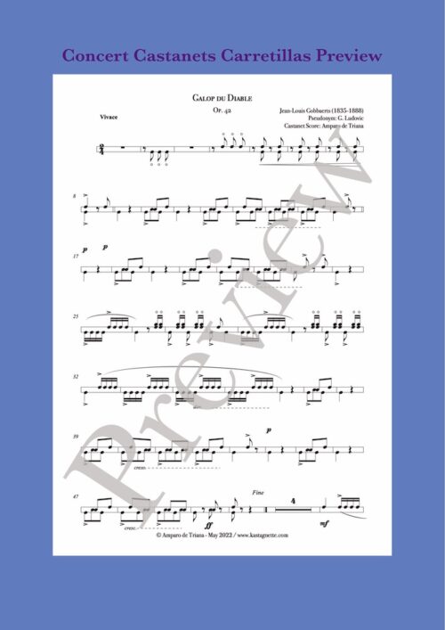 Bundle: Concert Castanets Exercises & Carretillas – Bild 7
